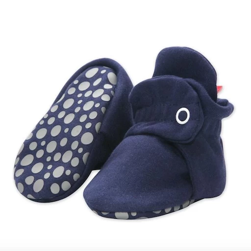 ZUTANO SOLID COTTON BOOTIES WITH GRIPPERS - BB1100049 2 ZUTANO SOLID COTTON BOOTIES WITH GRIPPERS - BB1100049 - Afbeelding 2